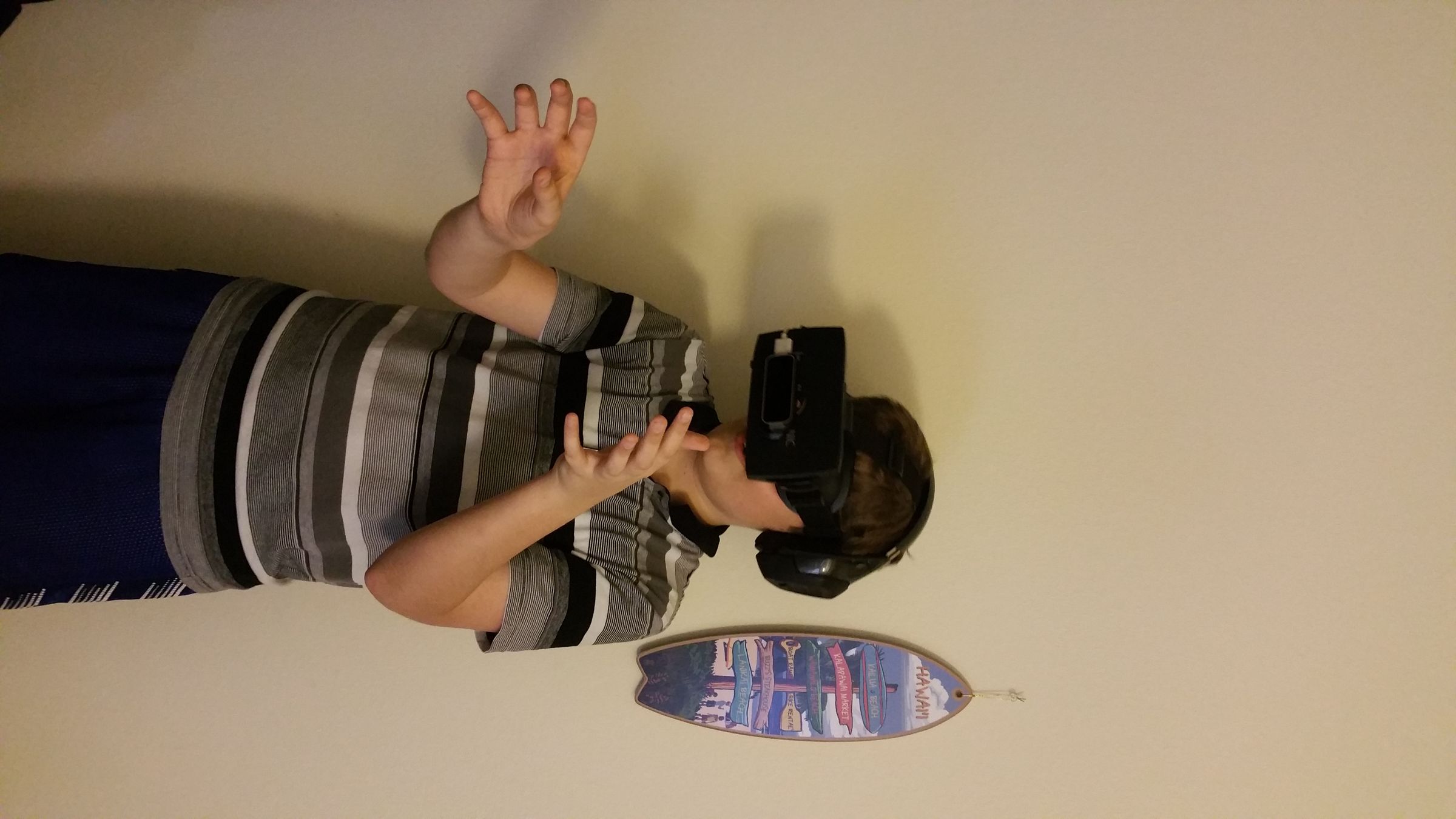 Become Tony Stark Mobile Virtual Reality Setup With Leap Motion 17 Steps With Pictures Instructables