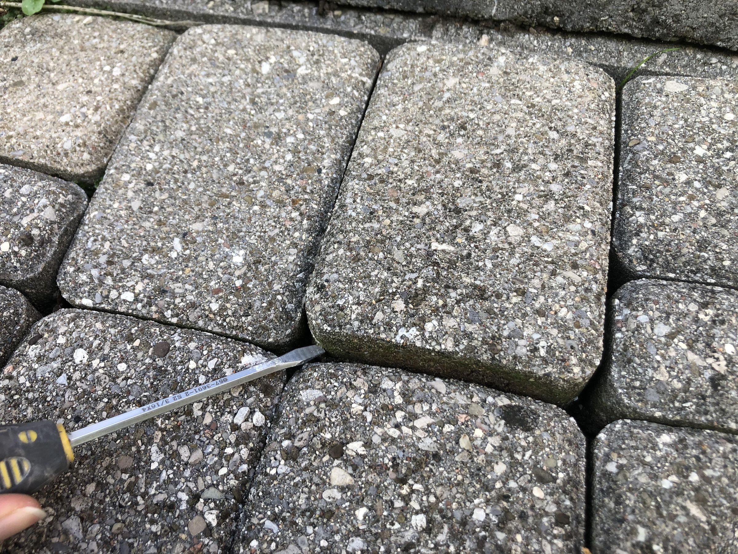 Repair Sunken Pavers 6 Steps (with Pictures) Instructables
