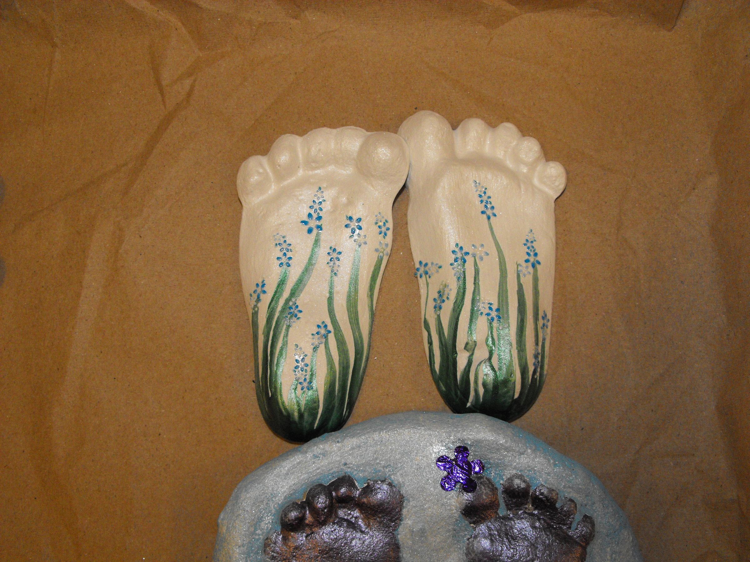 Plaster Baby Feet 6 Steps Instructables