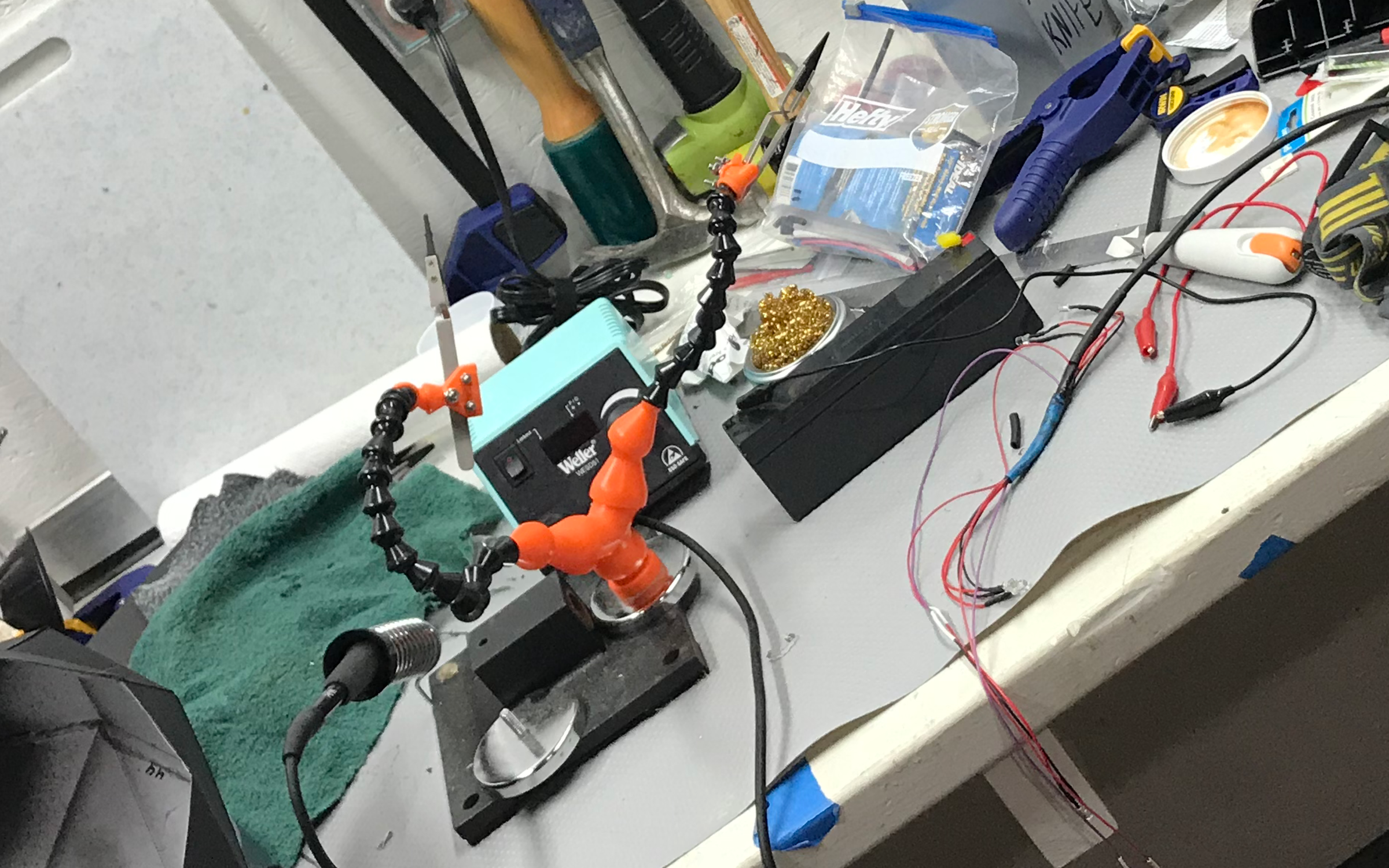 Third Hand++: a Multi-use Helping Hand for Electronics and Other Delicate Work.