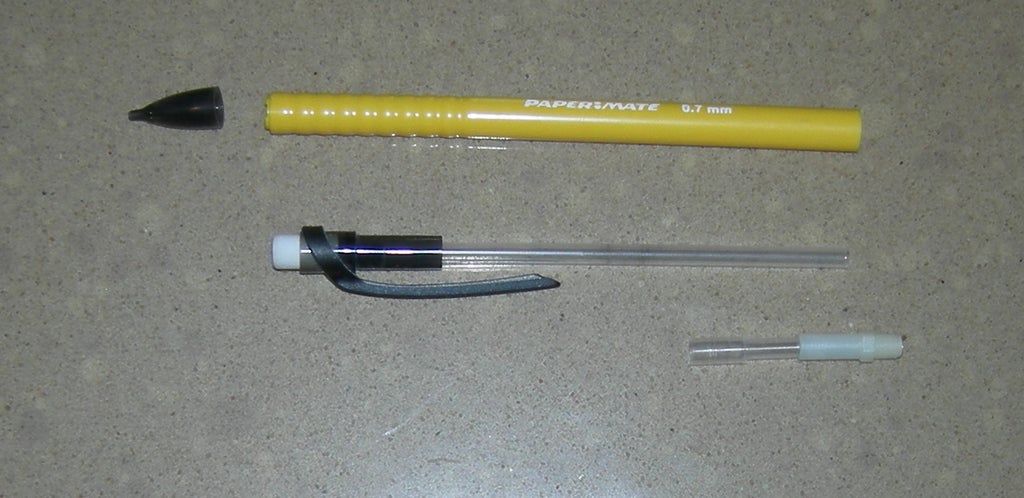 How To Make The Best Mechanical Pencil Gun 6 Steps Instructables