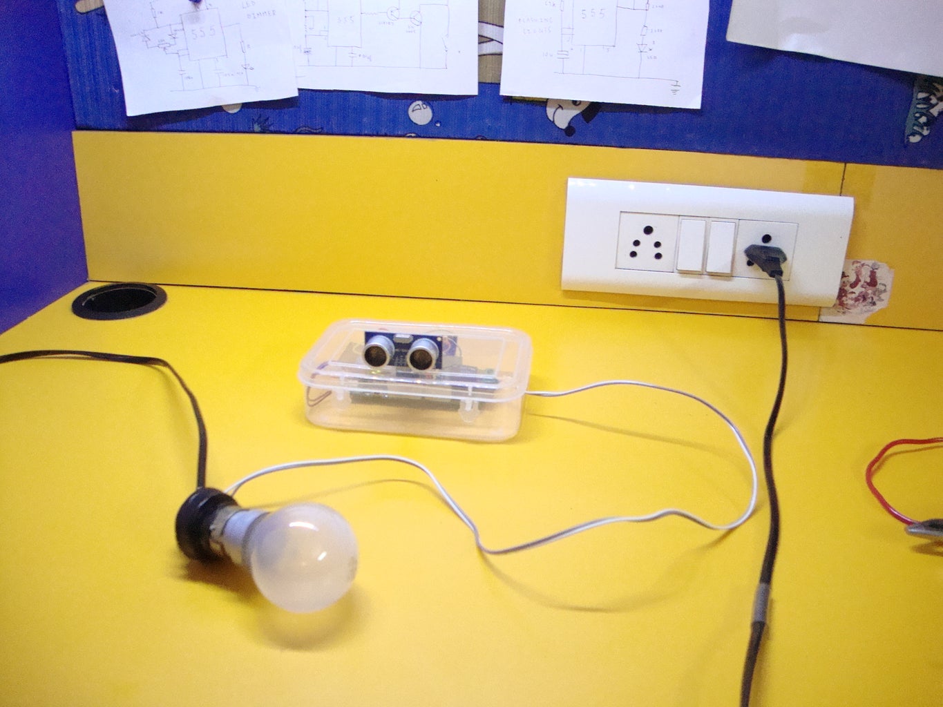 Energy Saving Switch With Presence Sensor : 8 Steps (with Pictures ... Circuit Diagram