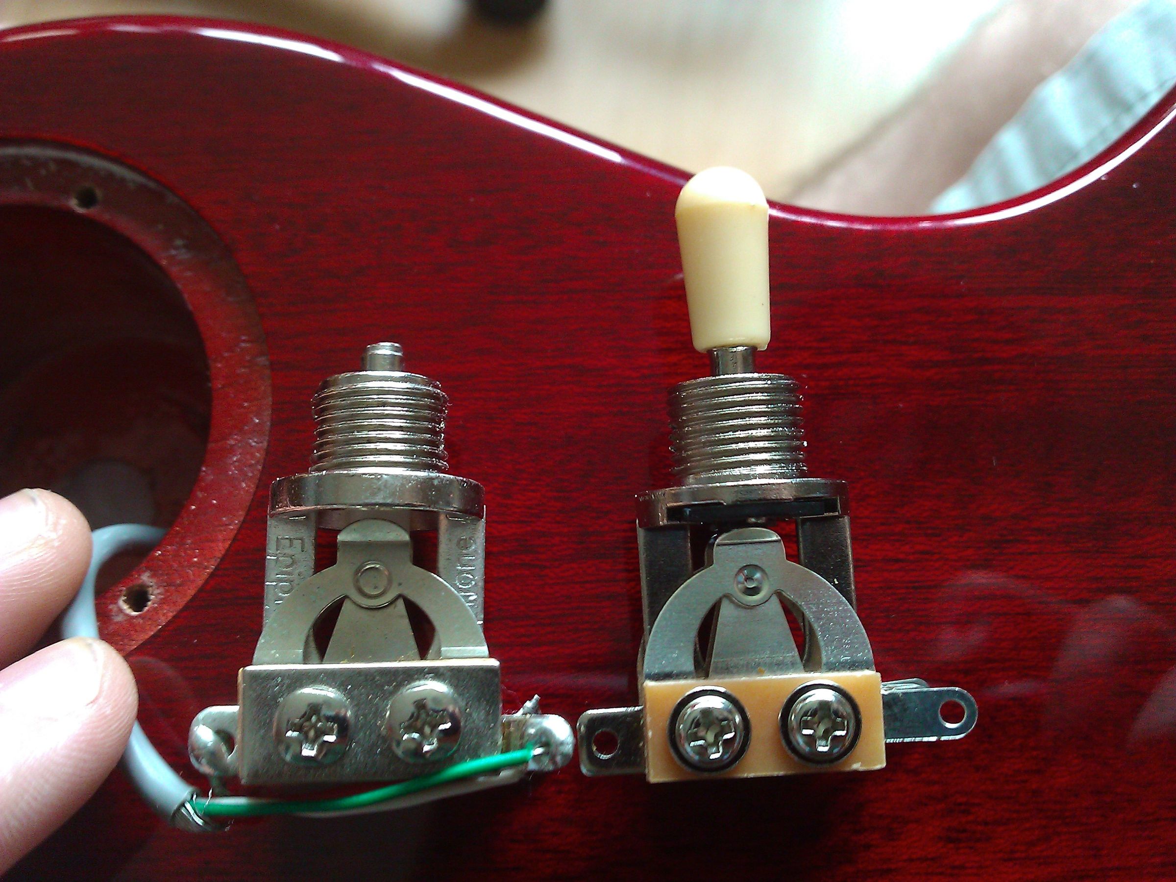 Les Paul Switch Replacement 3 Steps (with Pictures) Instructables