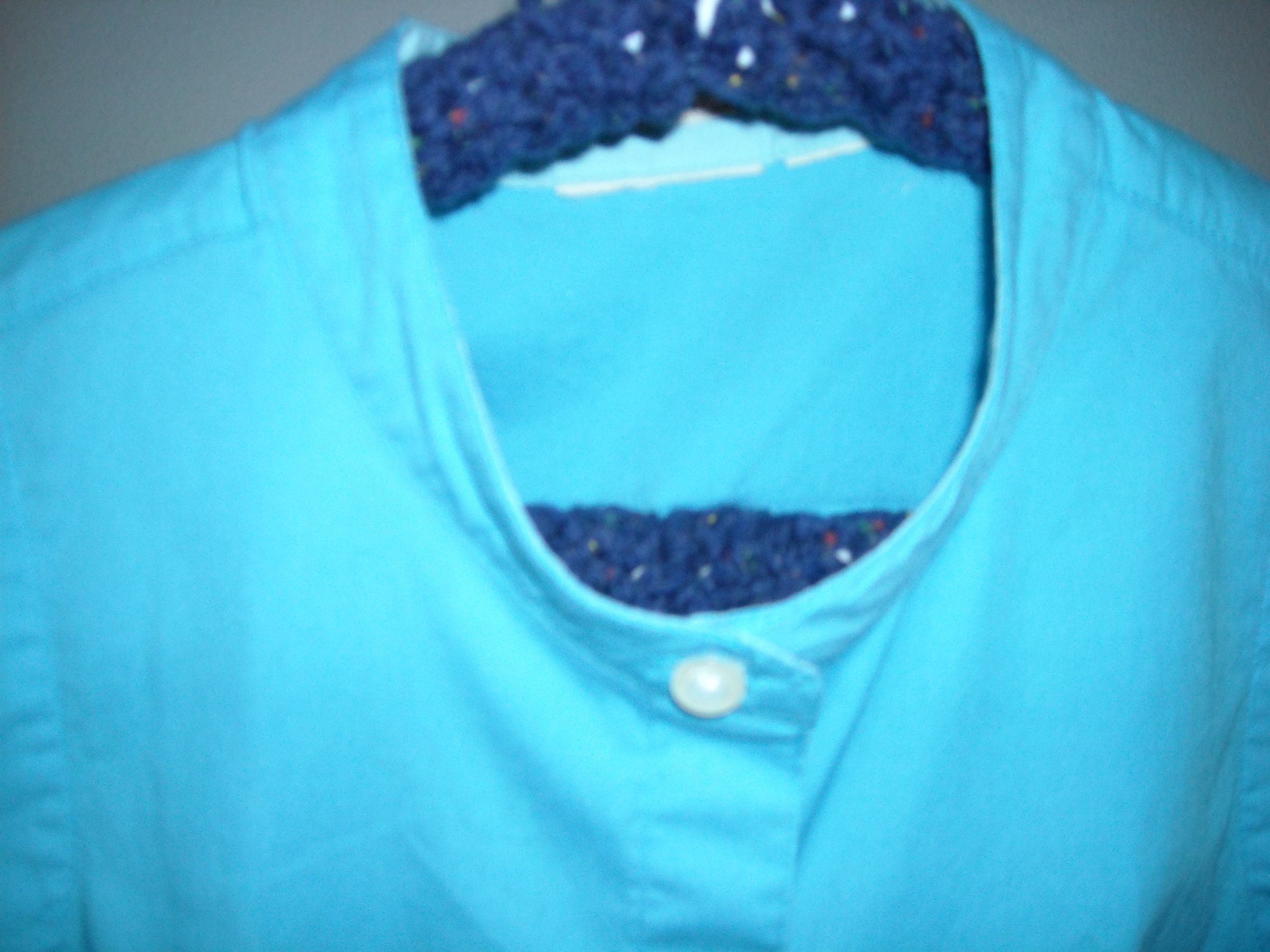 a Shirt Collar Into a Mandarin Collar 