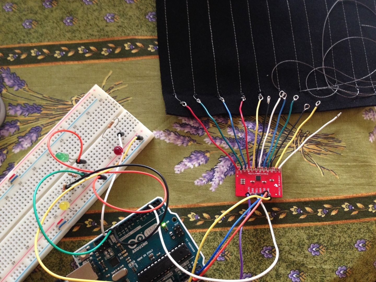 Conductive Thread Touch Sensor : 6 Steps - Instructables