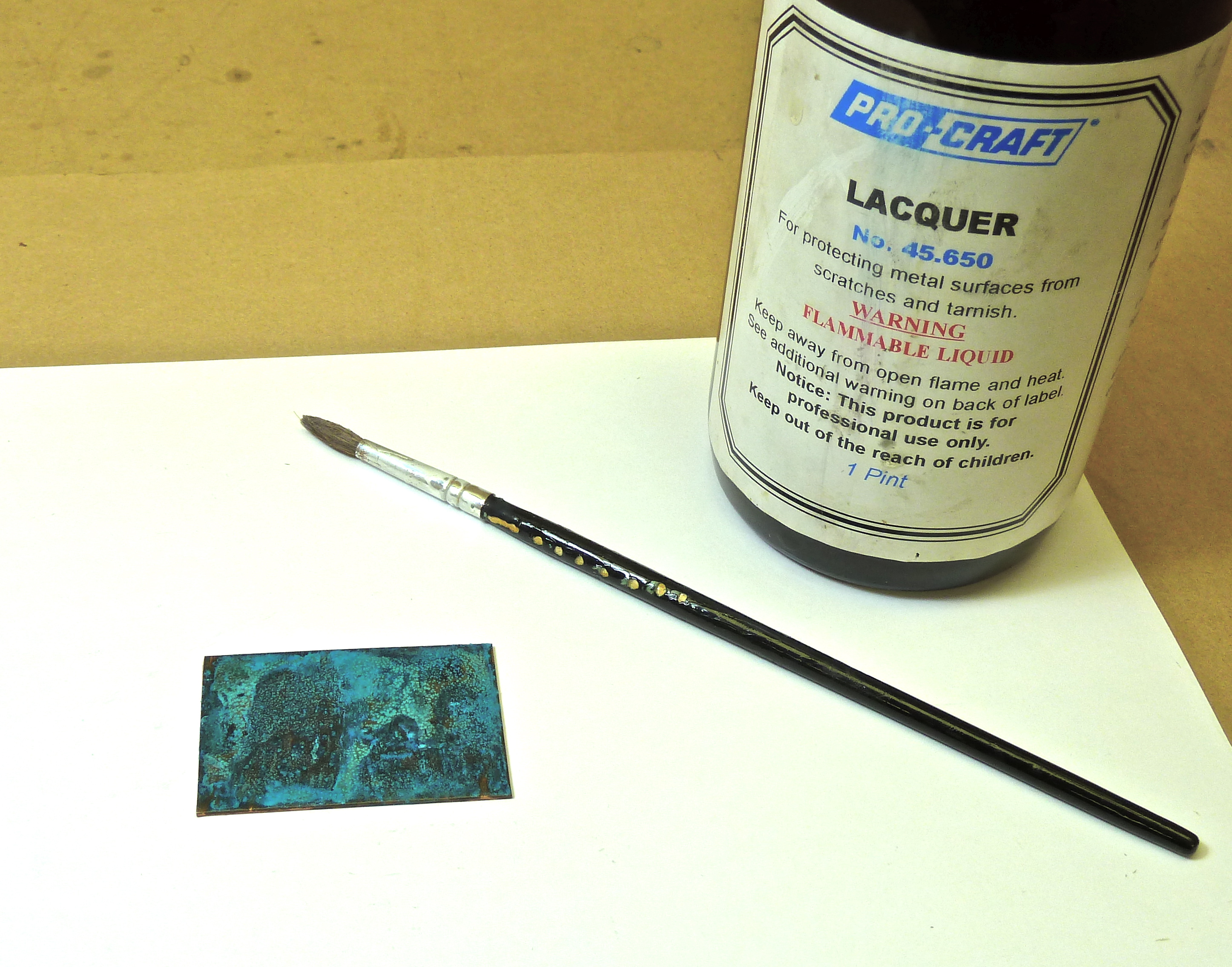 Blue Patina on Copper 5 Steps (with Pictures) Instructables