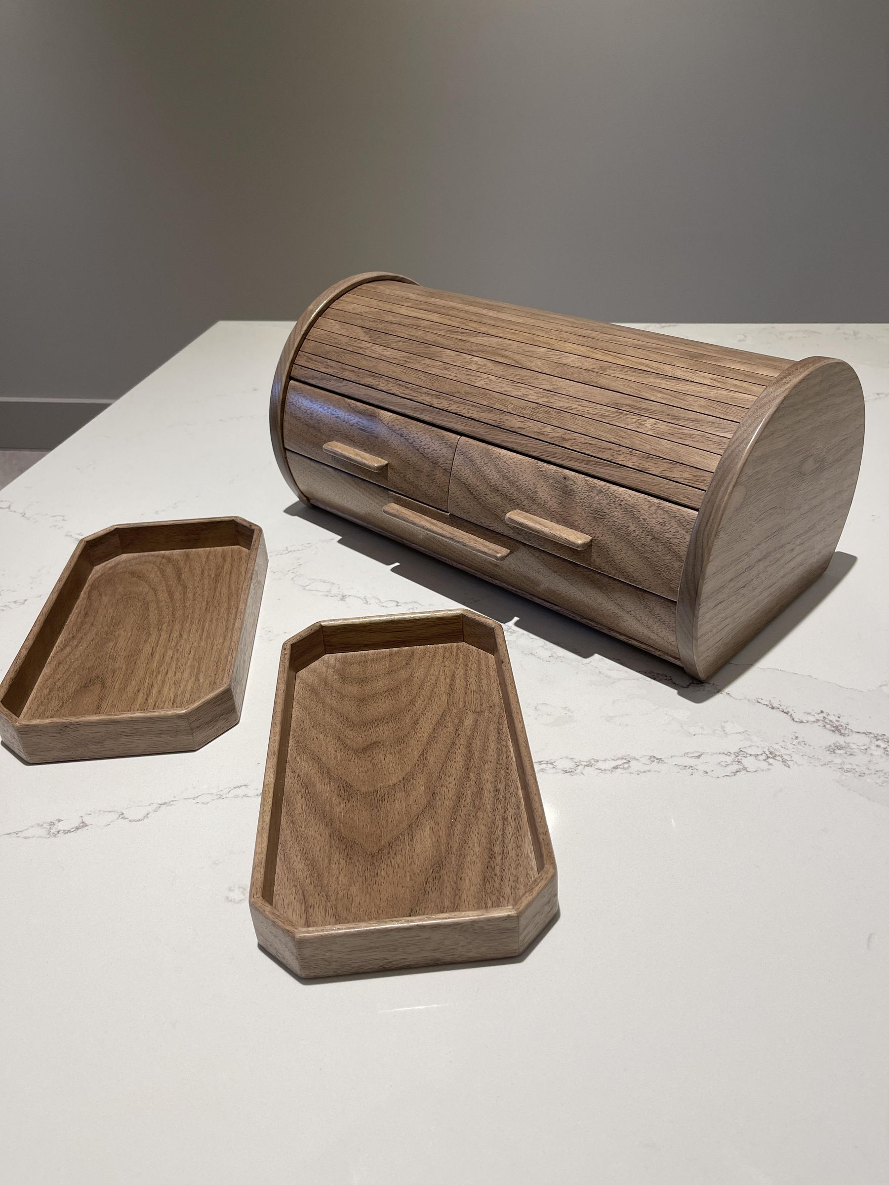 Walnut Roll Top Jewelry Box 10 Steps (with Pictures) Instructables