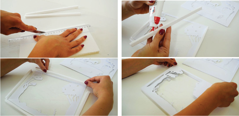 How To Make 3d Paper Lightbox Diy 5 Steps Instructables - Diy Light Box Wall Art How To Make 3d Paper Lightbox Diy 5 Steps Instructables - Diy Light Box Wall Art