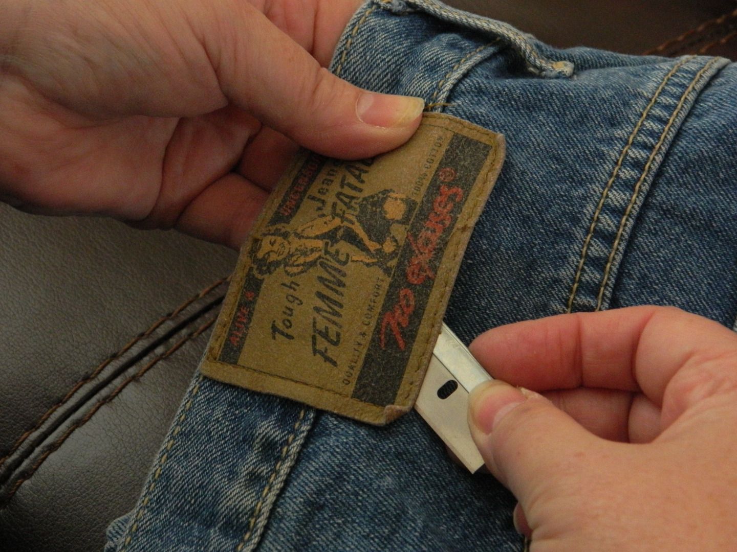 Deconstructing a Pair of Jeans With the Least Amount of Waste 13