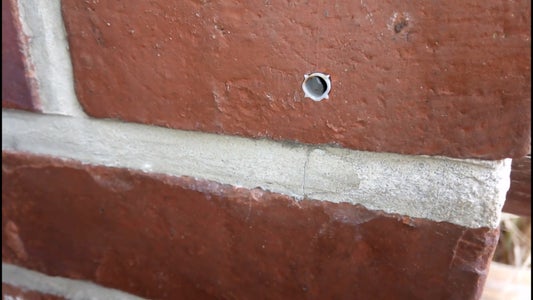 How to Fix Holes in a Brick Wall Cheap and Easy 4 Steps