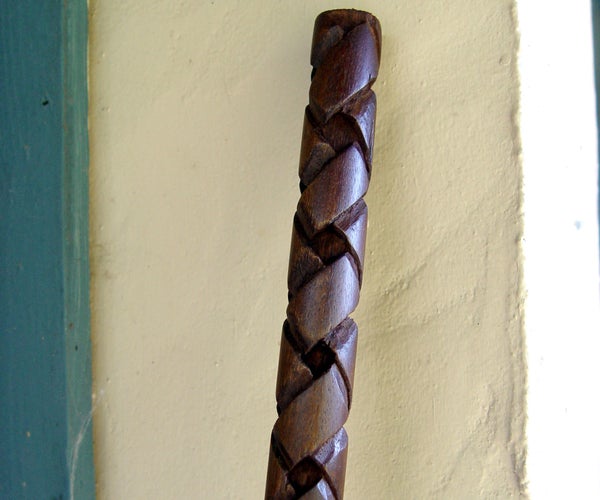 Celtic Knot Walking Stick