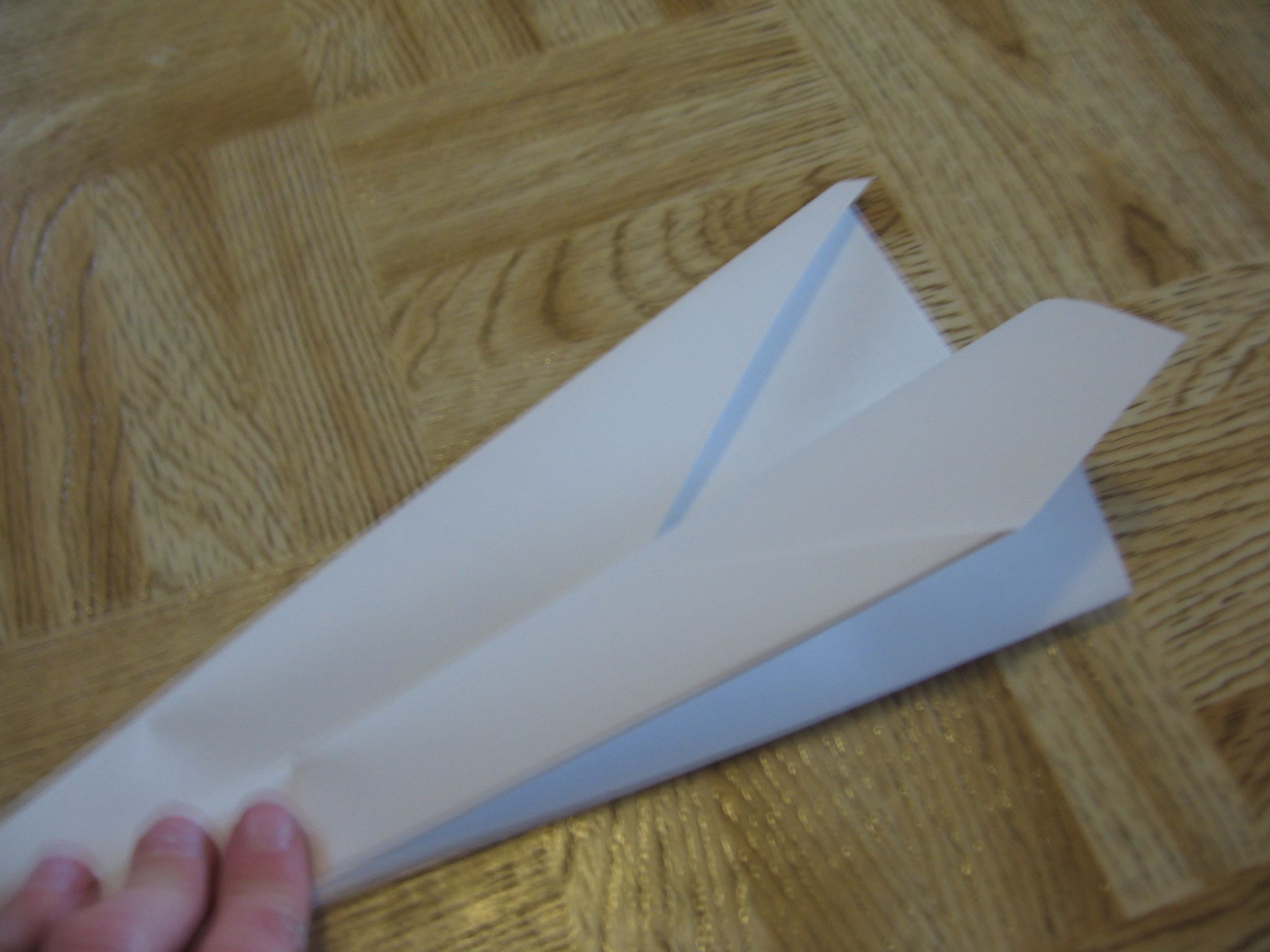 Classic Paper Airplane 6 Steps Instructables
