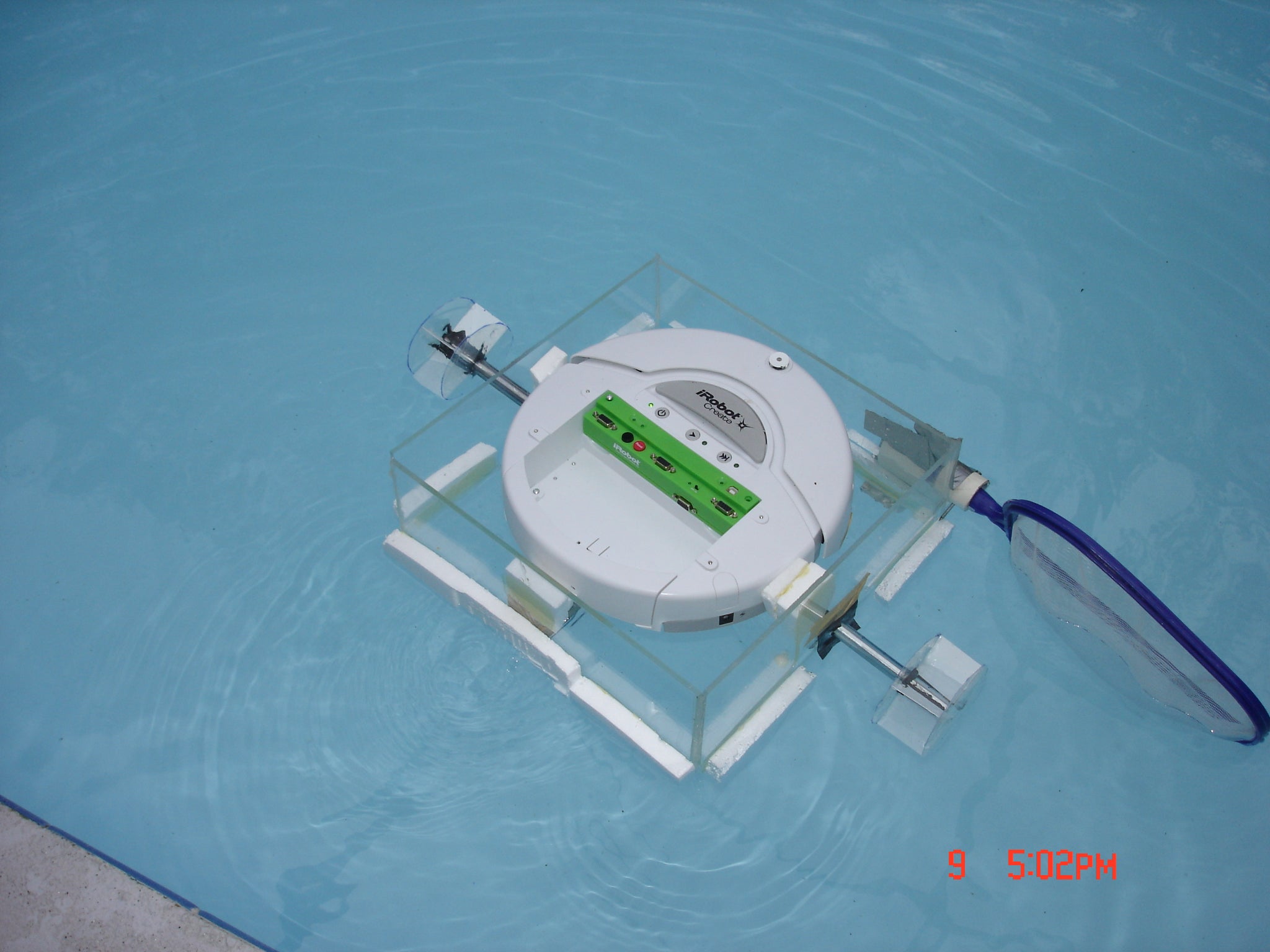 IRobot Create Pool Skimmer/Cleaner 6 Steps Instructables