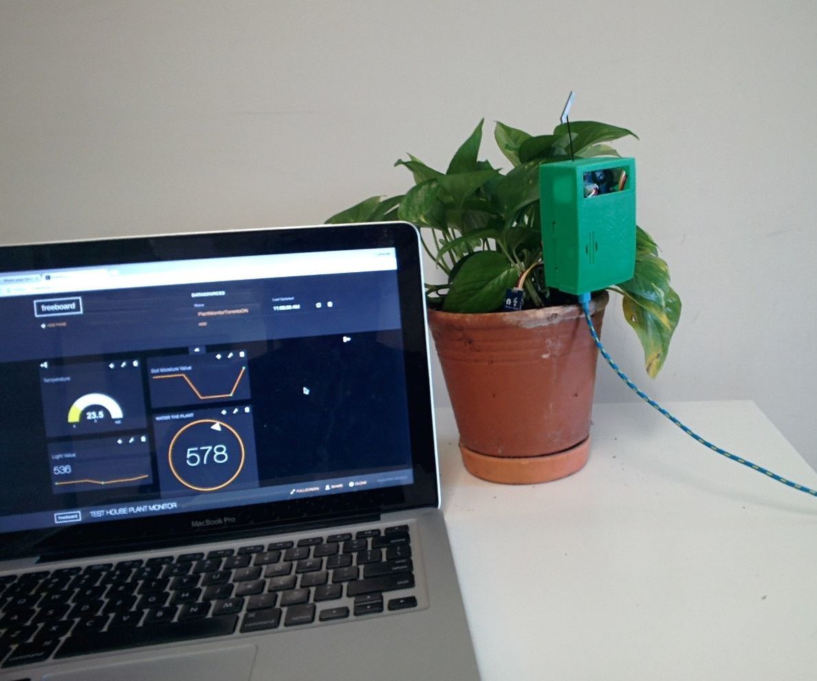 House Plant Monitoring System 8 Steps (with Pictures) Instructables