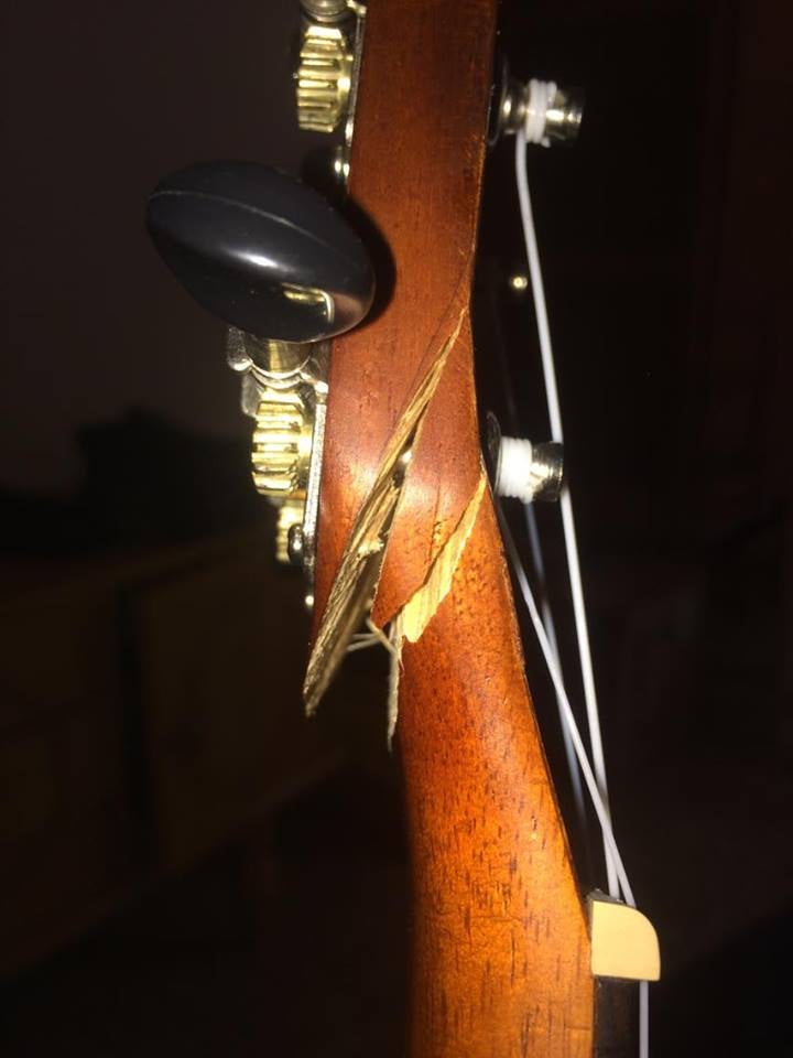 How to Repair a Broken Guitar Neck (headstock) 12 Steps (with