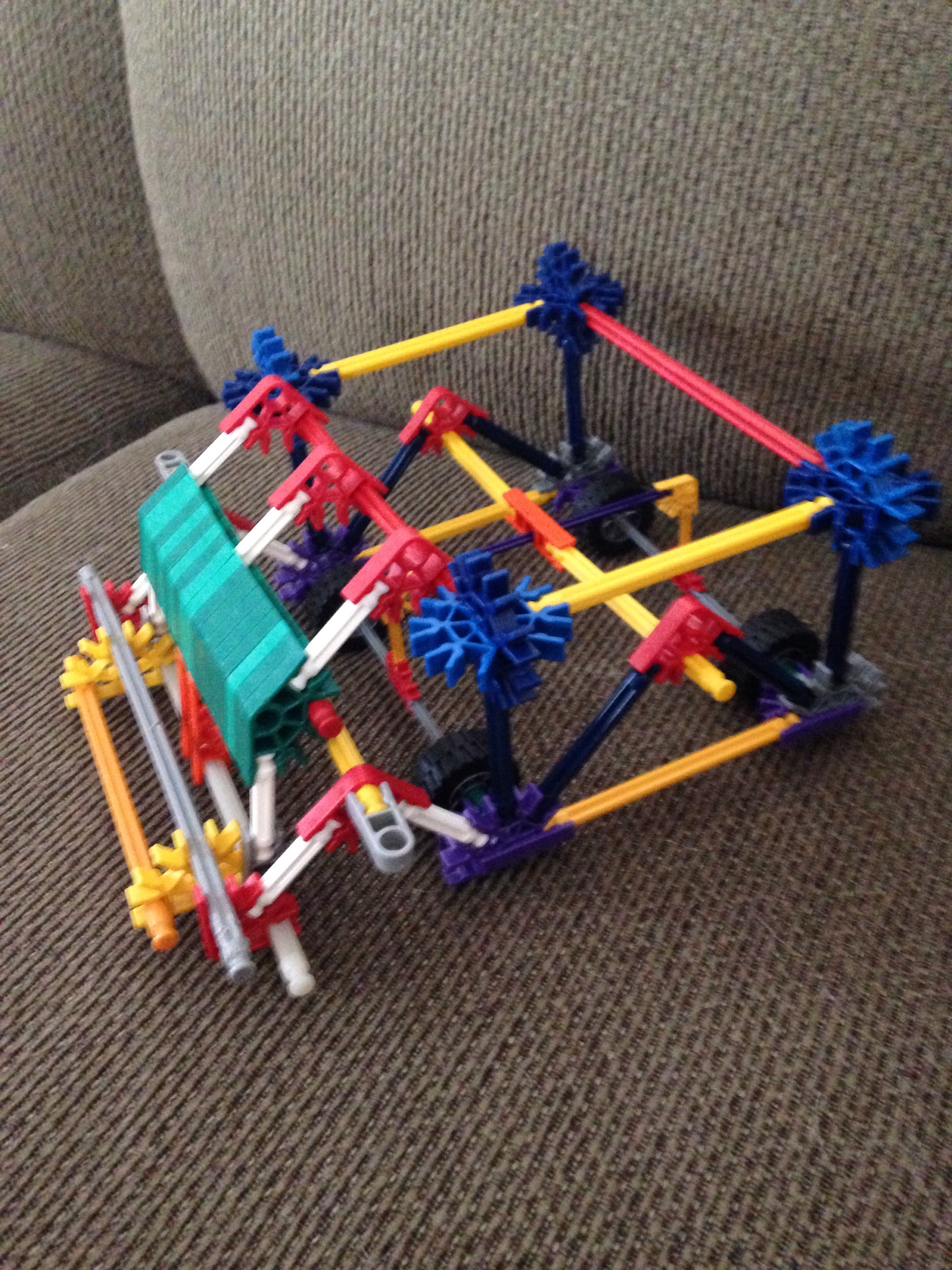 knex demolition truck