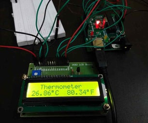 arduino thermometer using lm35 temperature sensor DIY Project to ...