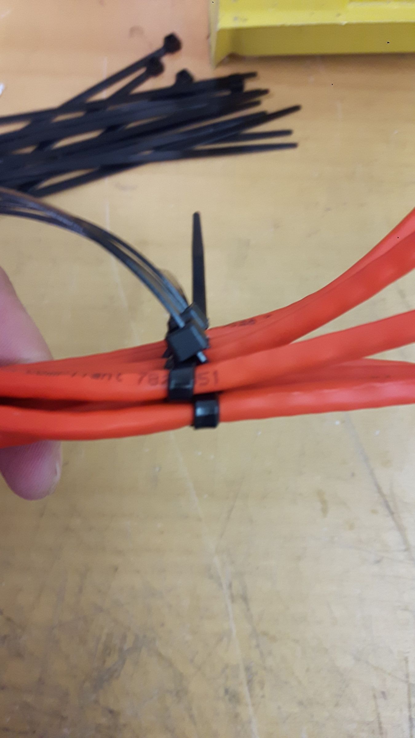 how to use zip ties for cable management