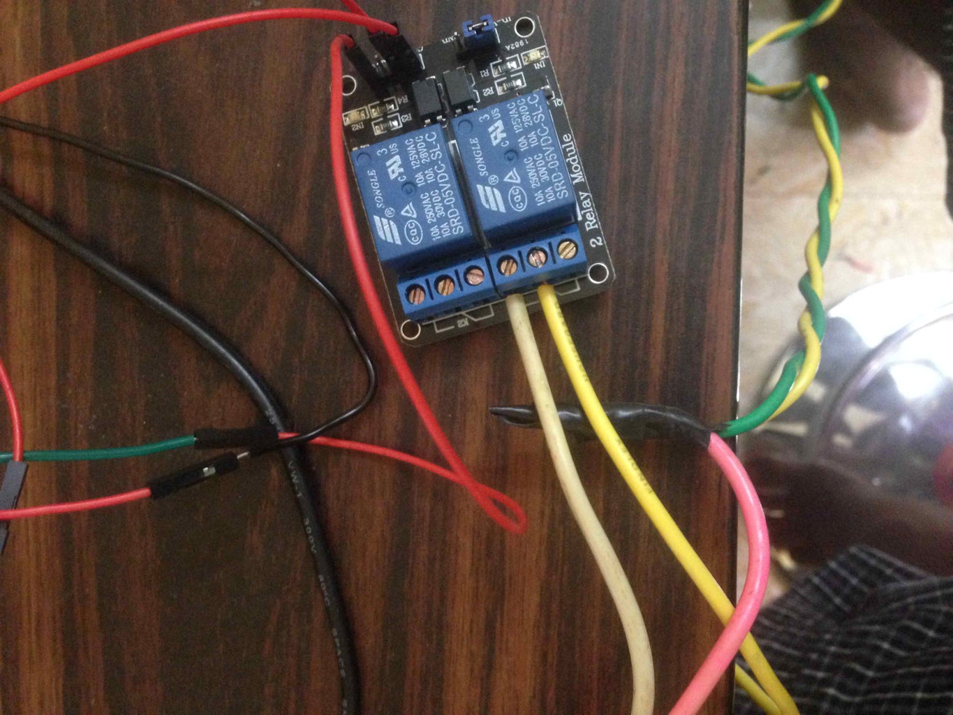 Controlling AC Light Using Arduino With Relay Module : 7 Steps ...