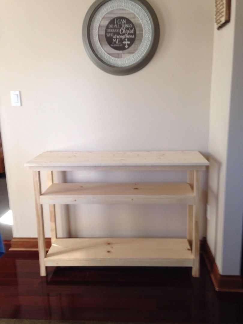 Build A Dining Room Console Table Side Or Serving Table 5 Steps With Pictures Instructables