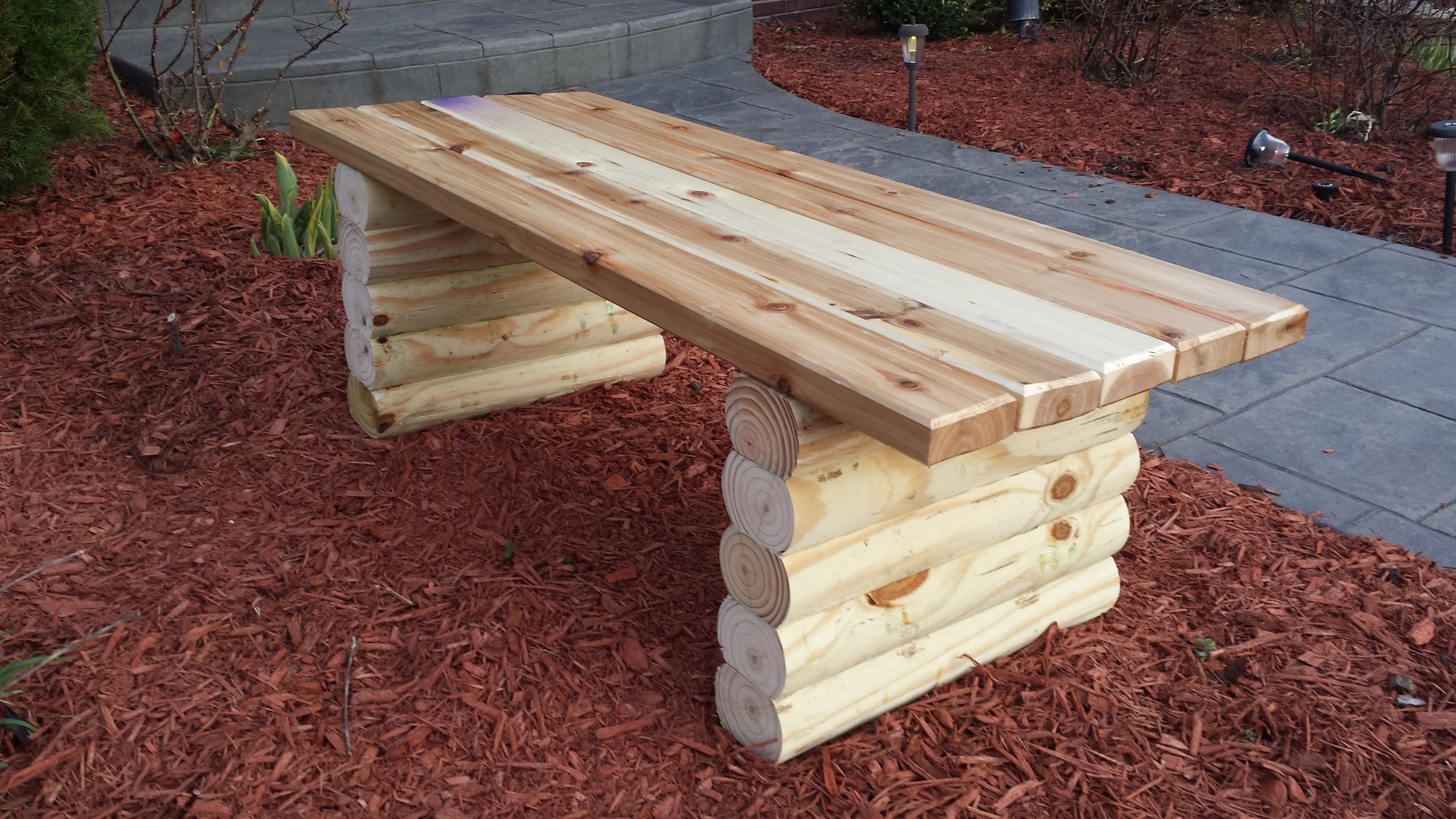 Easy Garden Bench : 5 Steps (with Pictures) - Instructables