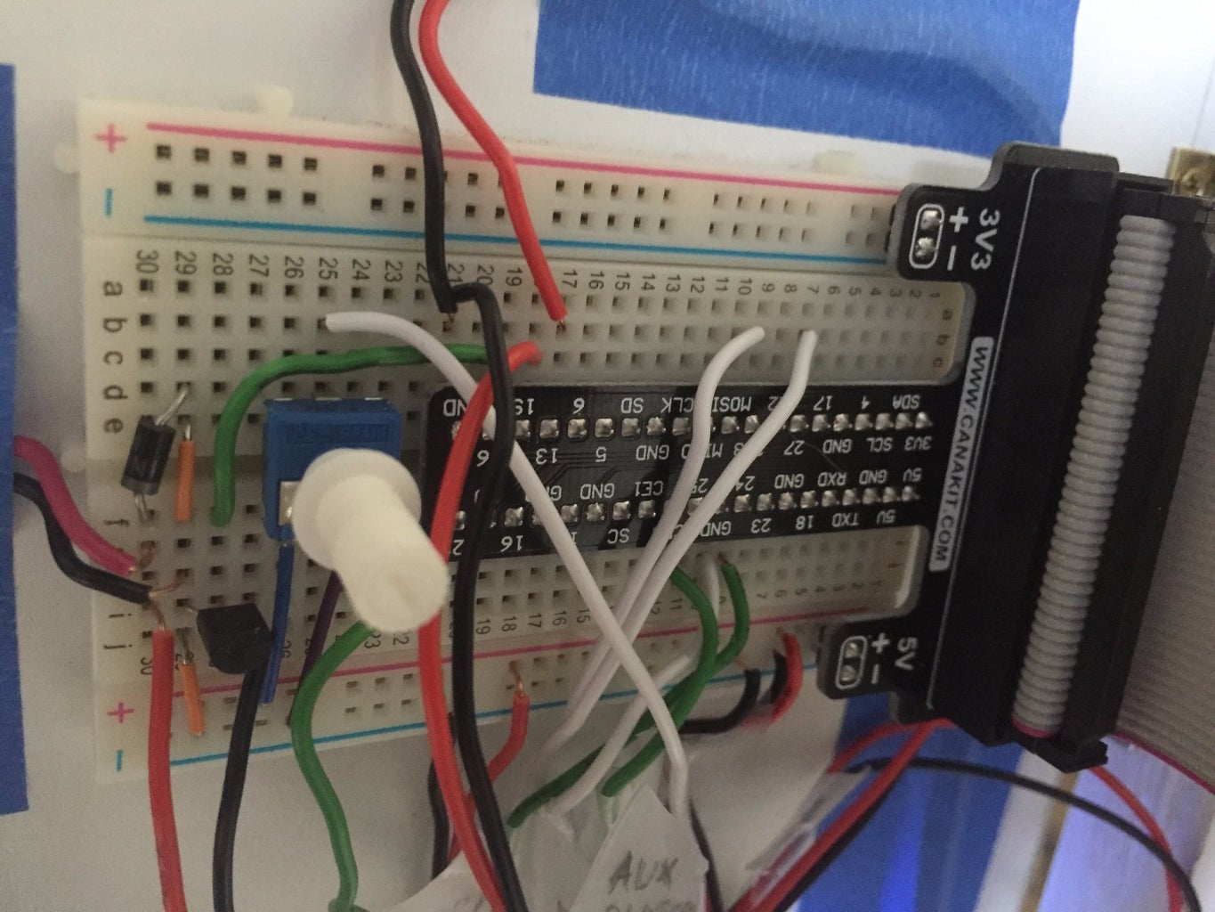 Internet Enabled Raspberry Pi Pet Feeder 9 Steps with Pictures Circuit Diagram