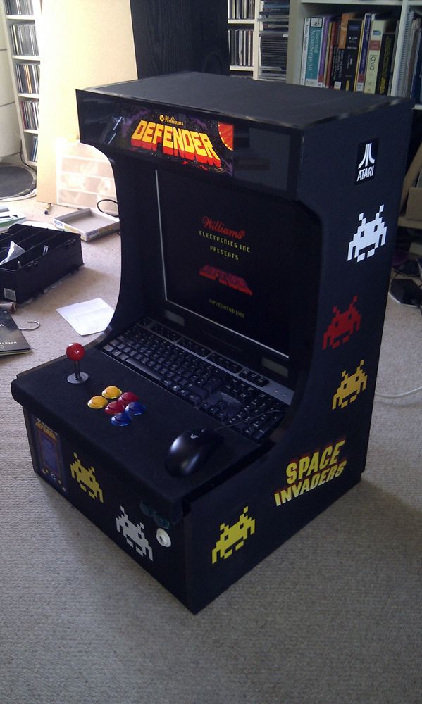 Retro Arcade Machine : 8 Steps (with Pictures) - Instructables