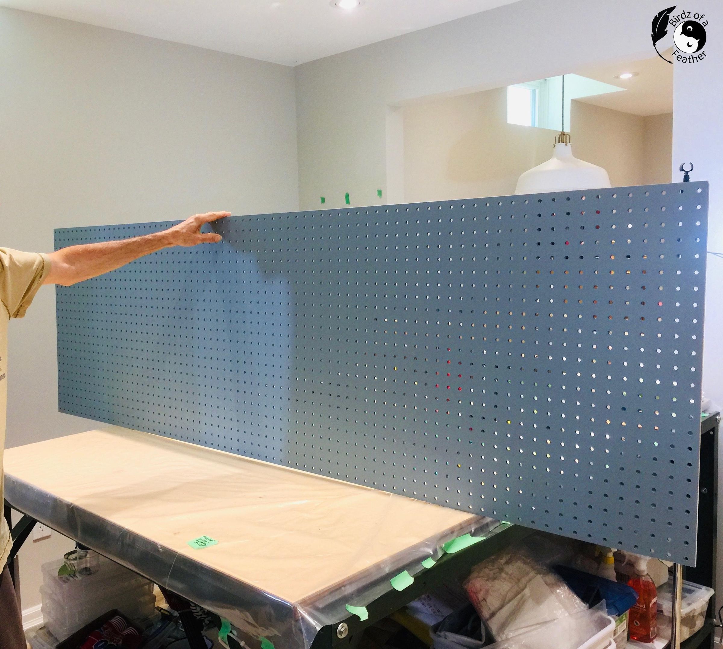 How to Make a Pull Out Pegboard Organizer : 11 Steps (with Pictures ...
