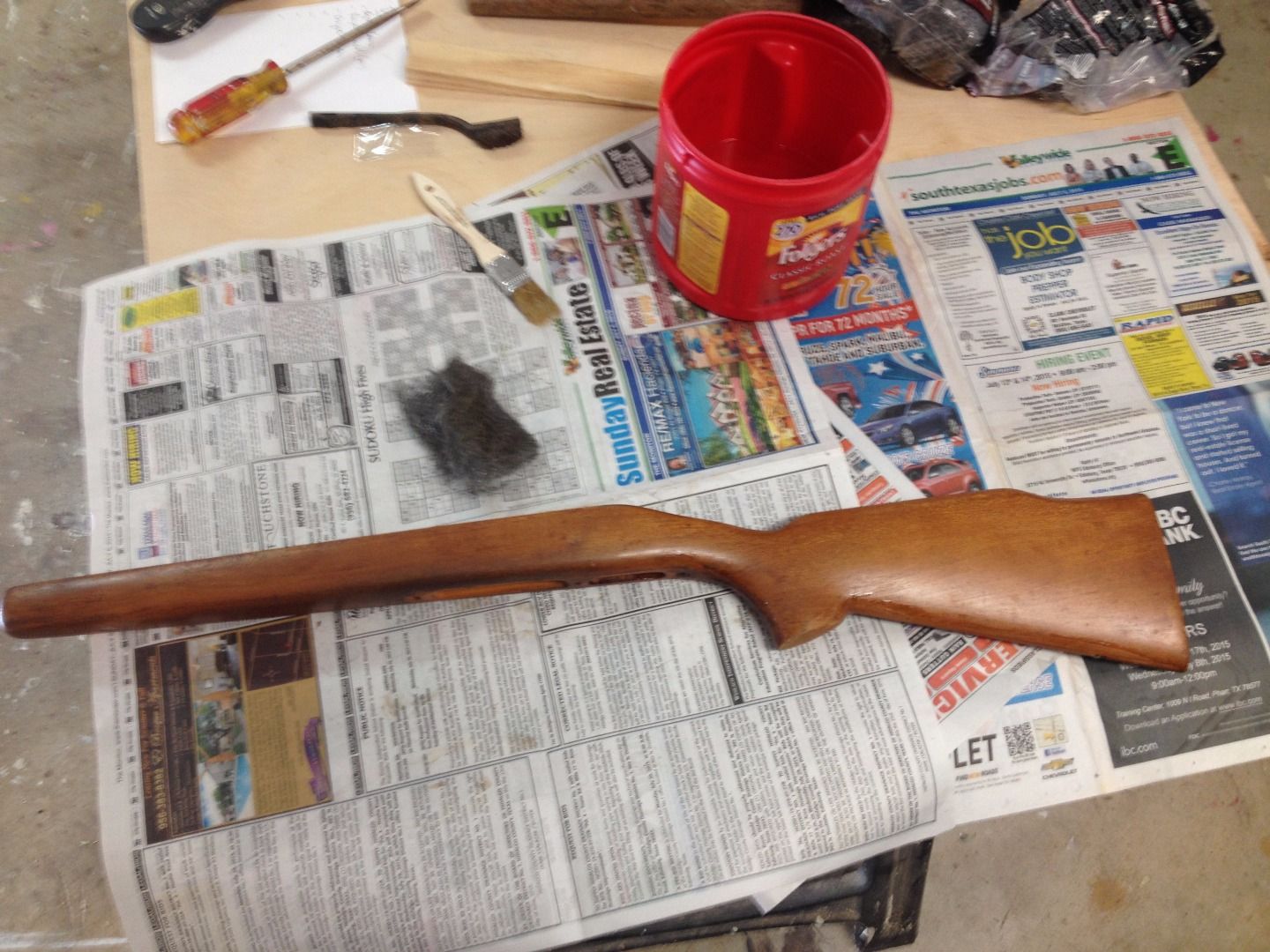 DIY Easy Refinish a Gun Stock 3 Steps Instructables