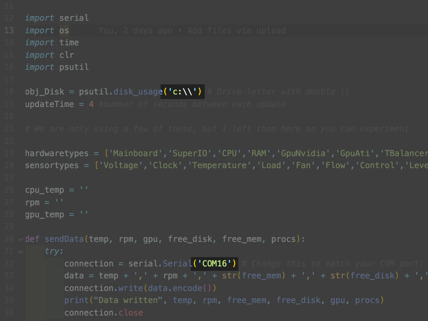 Bluetooth System Monitor Using ESP32 + TFT Screen : 10 Steps (with ...