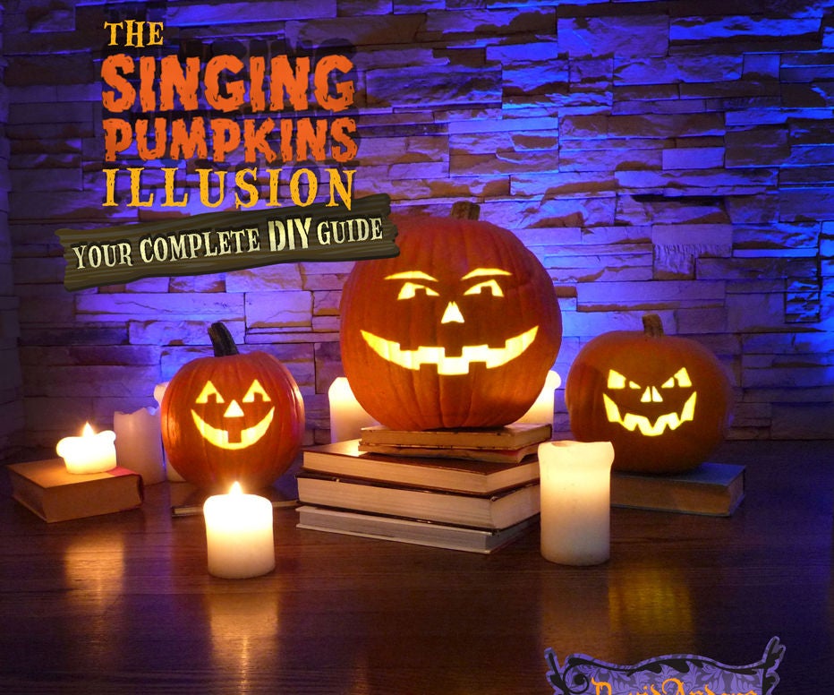 Singing Pumpkins Illusion DIY Guide 7 Steps (with Pictures