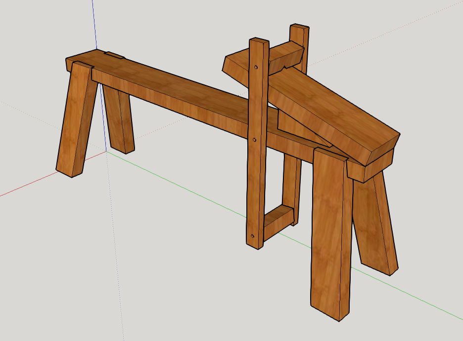 Jenny And Ian Make A Shave Horse : 5 Steps (With Pictures) - Instructables