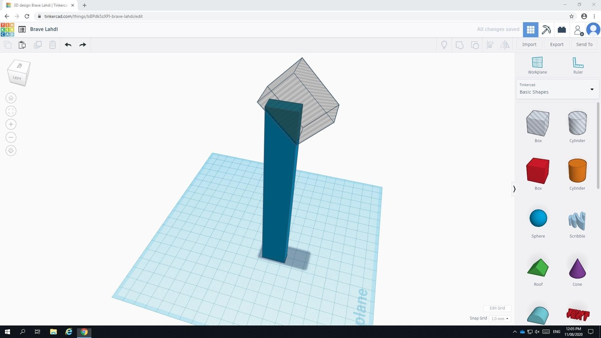 TINKERCAD Lightsaber Katana Blade 6 Steps Instructables