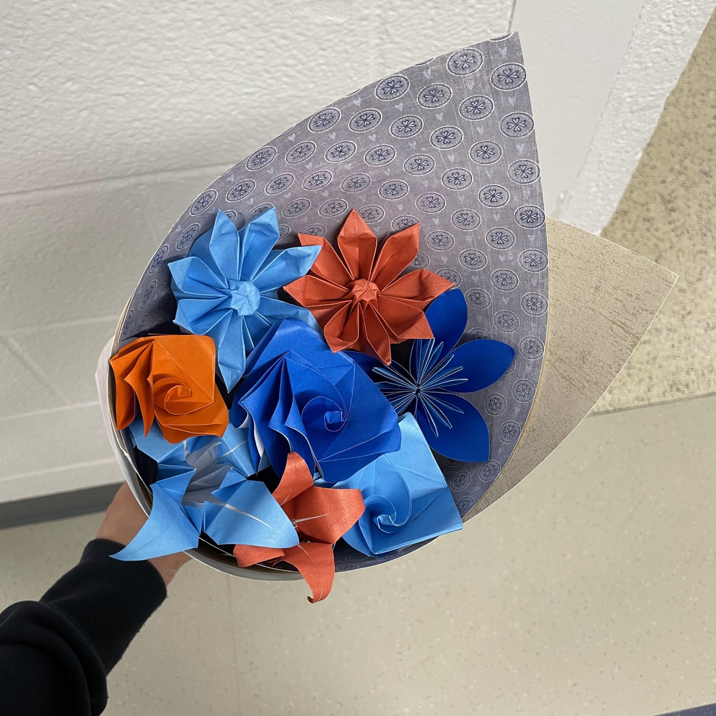 Bouquet of Origami Flowers 19 Steps (with Pictures) Instructables