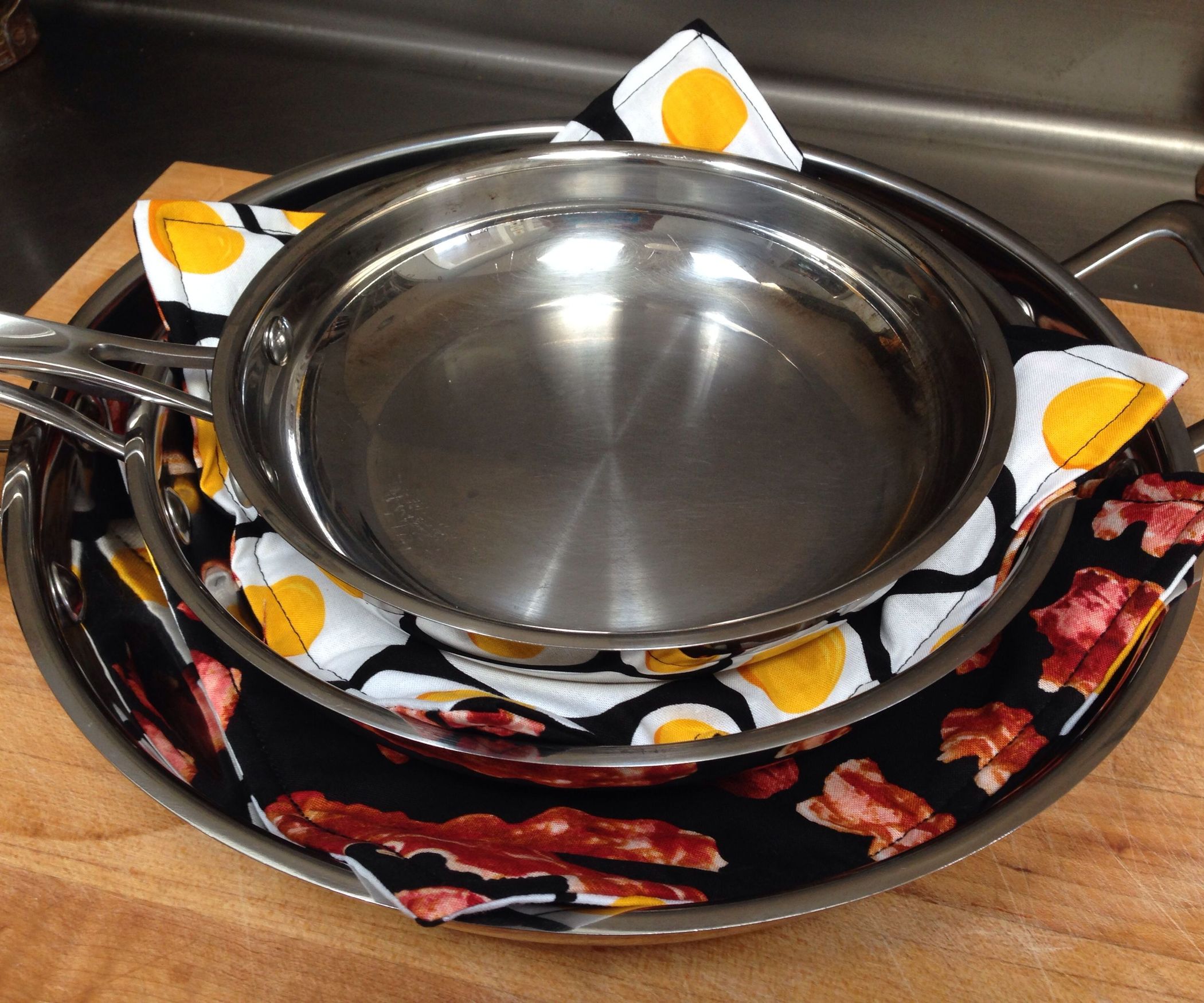 Easy and Stylish Fabric Pan Protectors 8 Steps (with Pictures