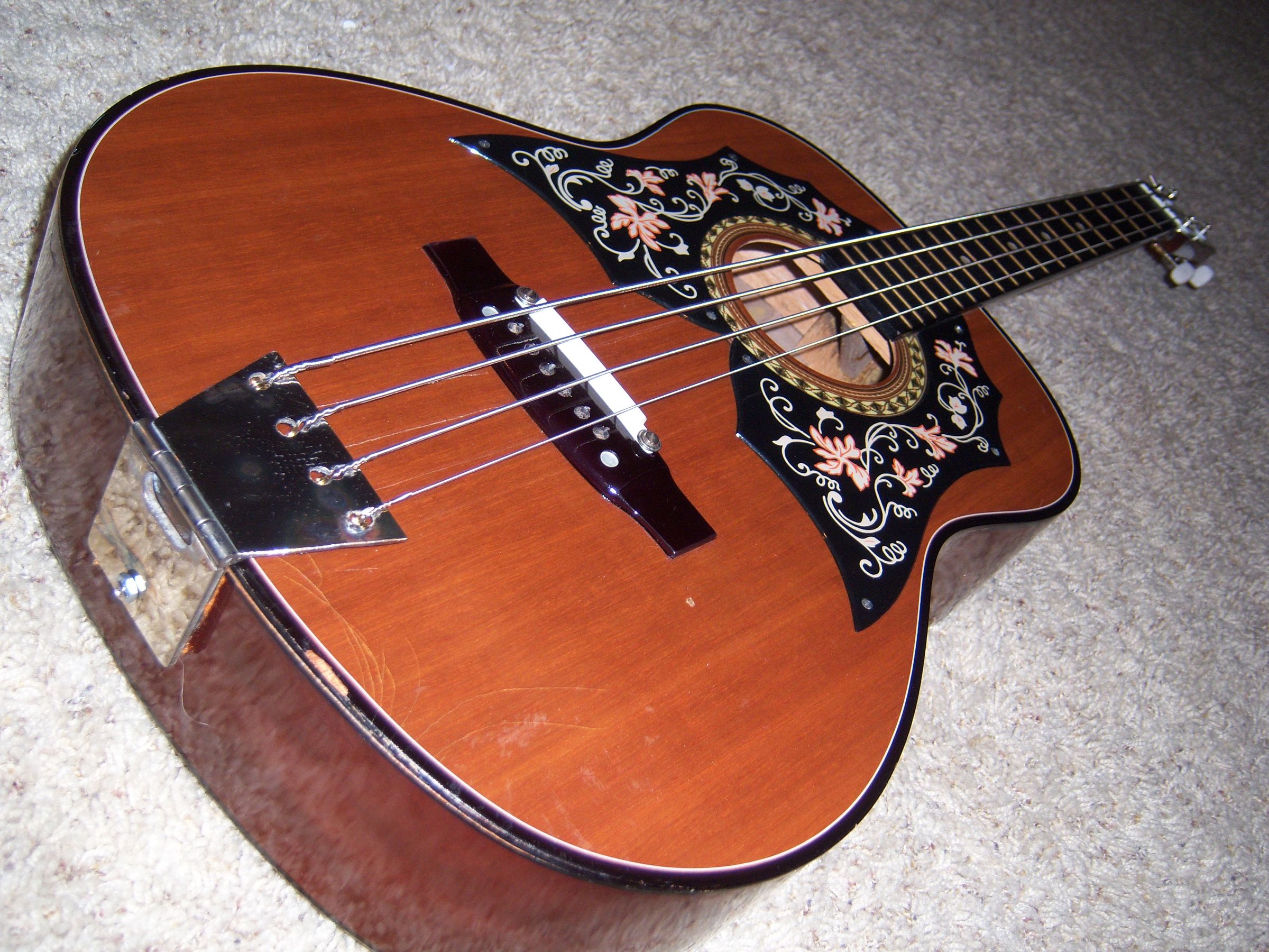 Acoustic Guitar to Acoustic Bass Conversion 9 Steps Instructables
