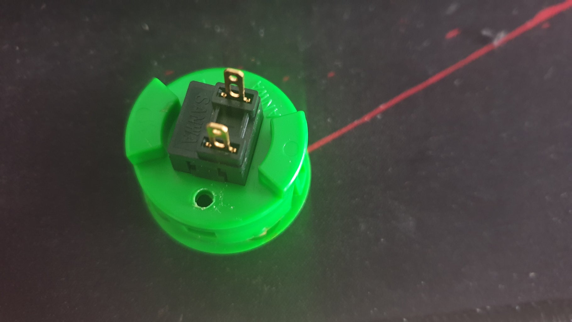 Add Leds To Your Arcade Stick Sanwa Buttons 6 Steps With Pictures Instructables