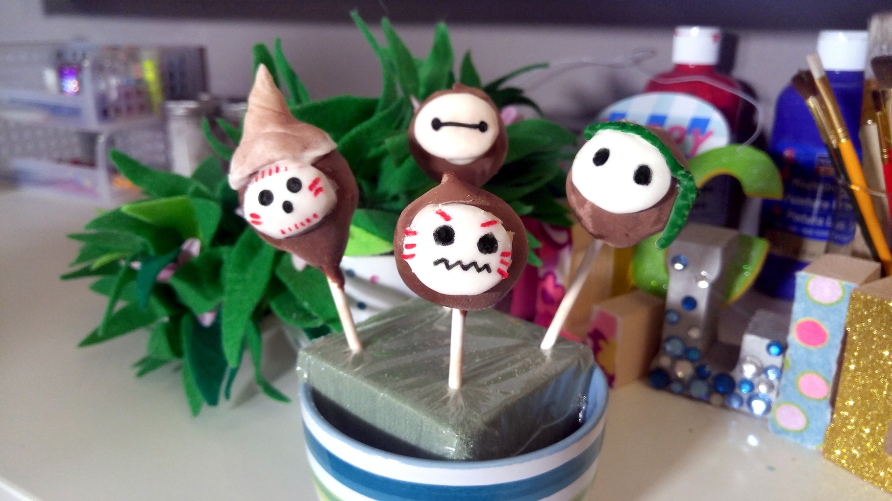 Diy Moana Kakamora Brownie Cake Pops 8 Steps With Pictures Instructables Diy Moana Kakamora Brownie Cake Pops 8 Steps With Pictures Instructables