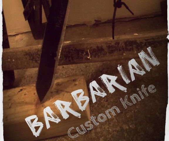 'barbarian' custom knife DIY Project DIY Project Image