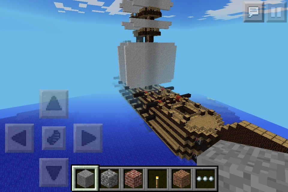 Minecraft Super Besieger Battleship 13 Steps Instructables