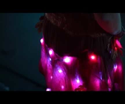 DIY guide for Hack Disney's Made With Magic Products to Power a LED Skirt with step-by-step instructions