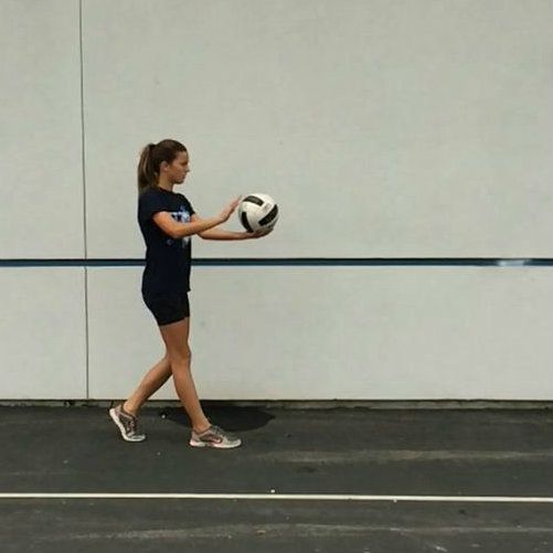 Overhand Sample Volleyball Overhand Serve