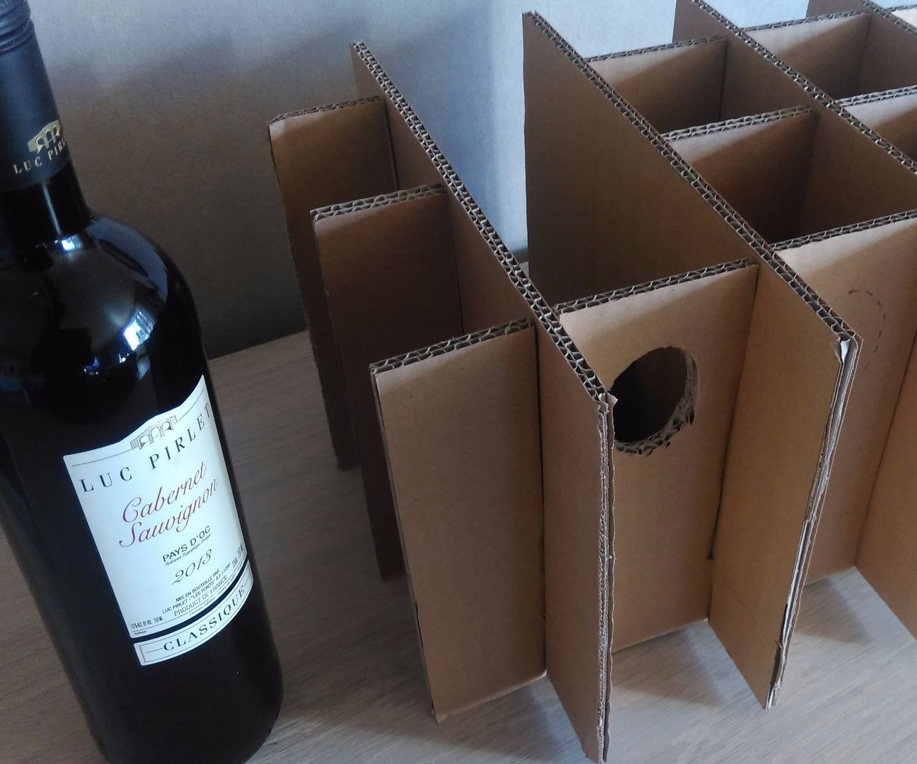 Cardboard Bottle Division to Wine Rack 5 Steps (with Pictures