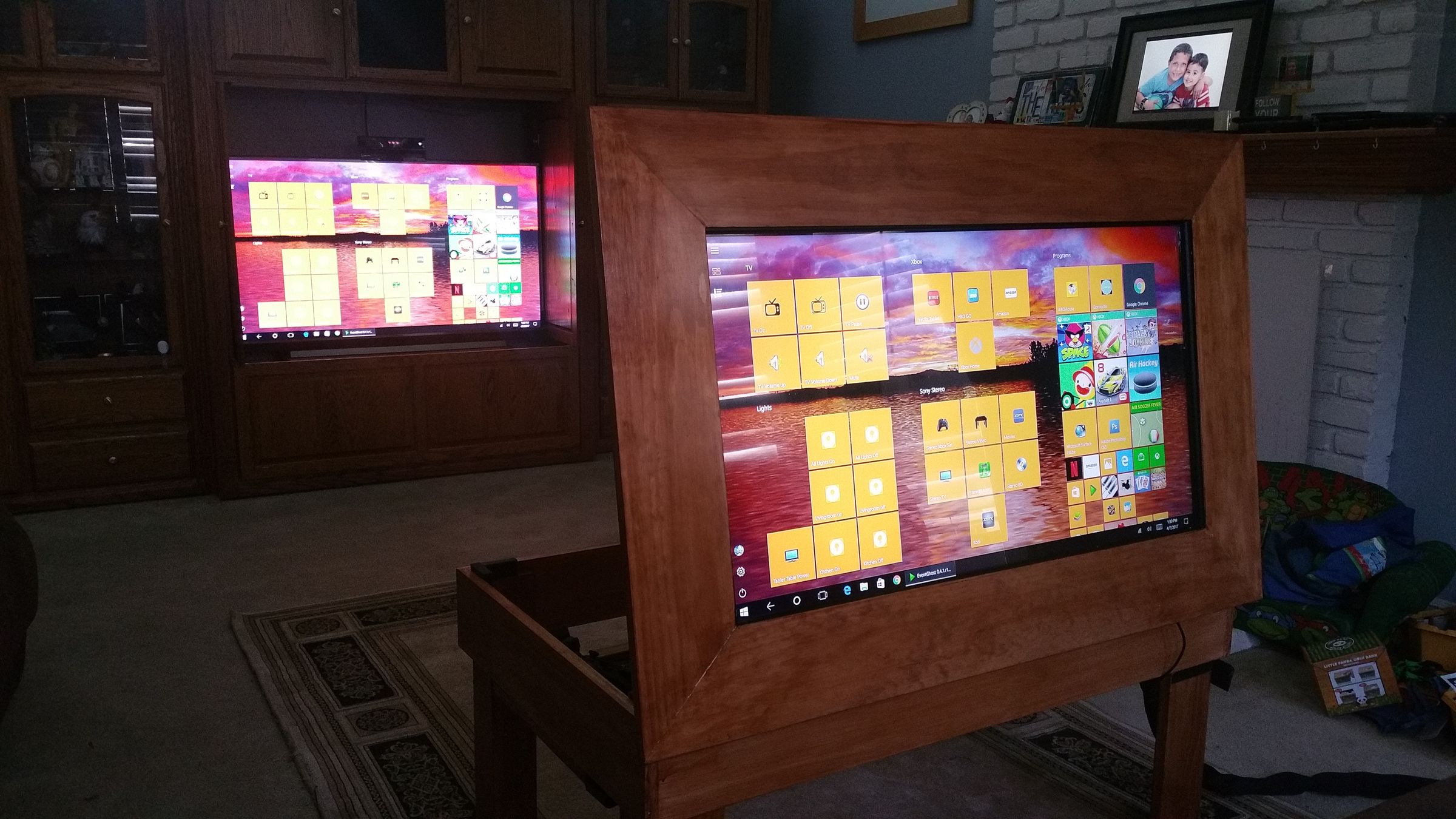 Touch Screen Smart Coffee Table Tablet 7 Steps (with Pictures) Instructables