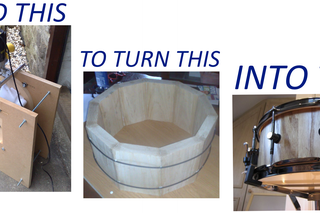 How To Make A Stave Snare Drum! : 10 Steps (With Pictures) - Instructables