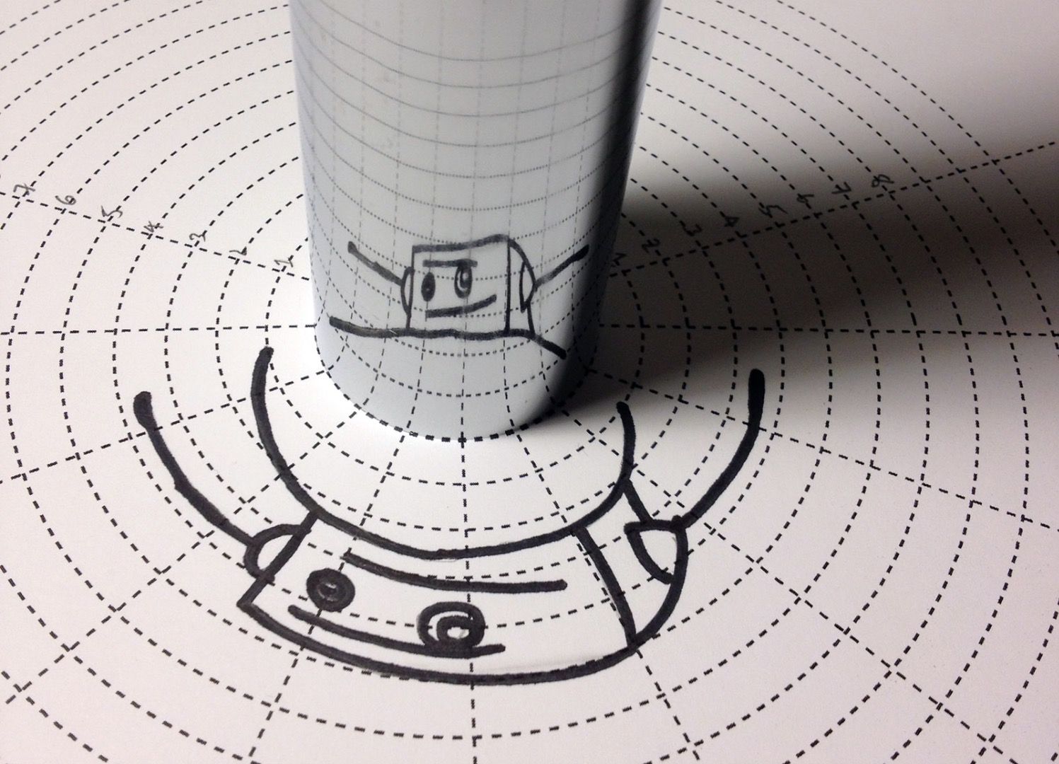 Cylindrical Mirror Art 11 Steps (with Pictures) Instructables