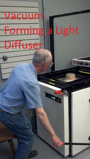 vacuum forming a light diffuser DIY Project - Step-by-Step DIY Project ...