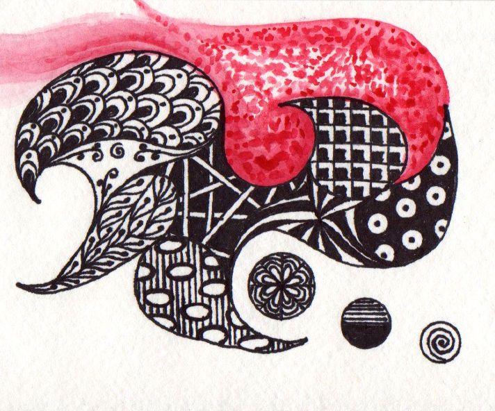 zentangle doodling DIY Project DIY Project Image