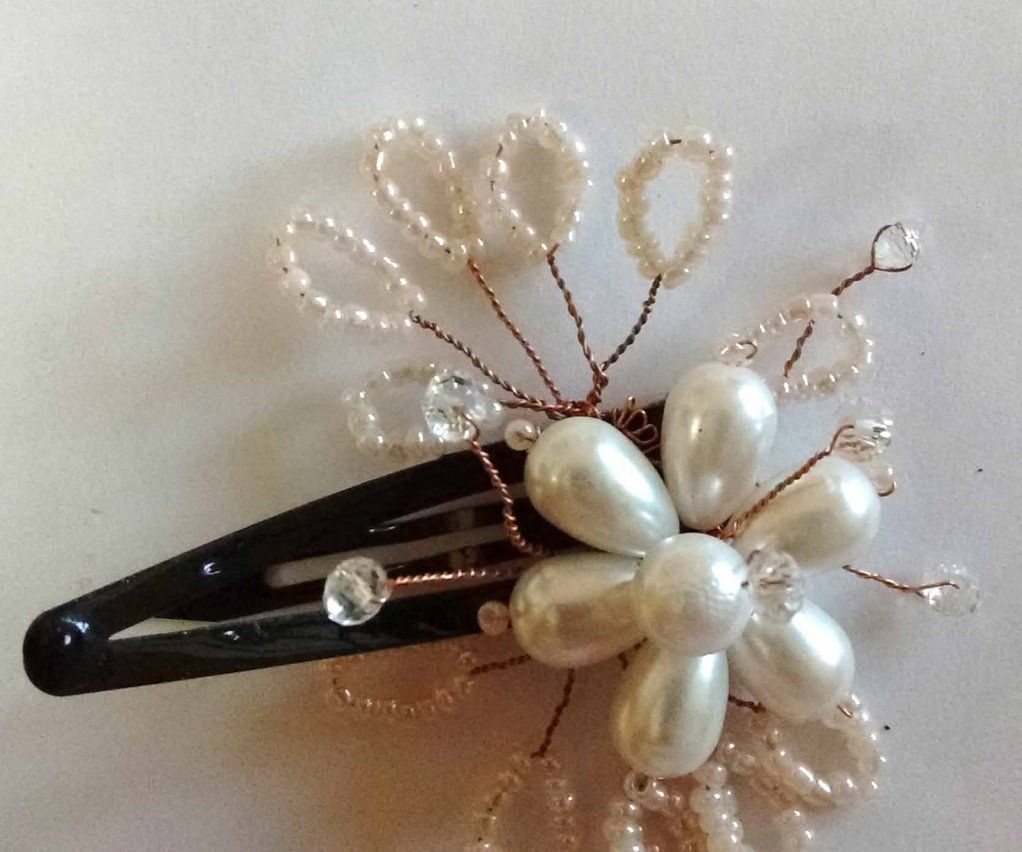 Wire and Beads Hair Accessory 6 Steps (with Pictures) Instructables