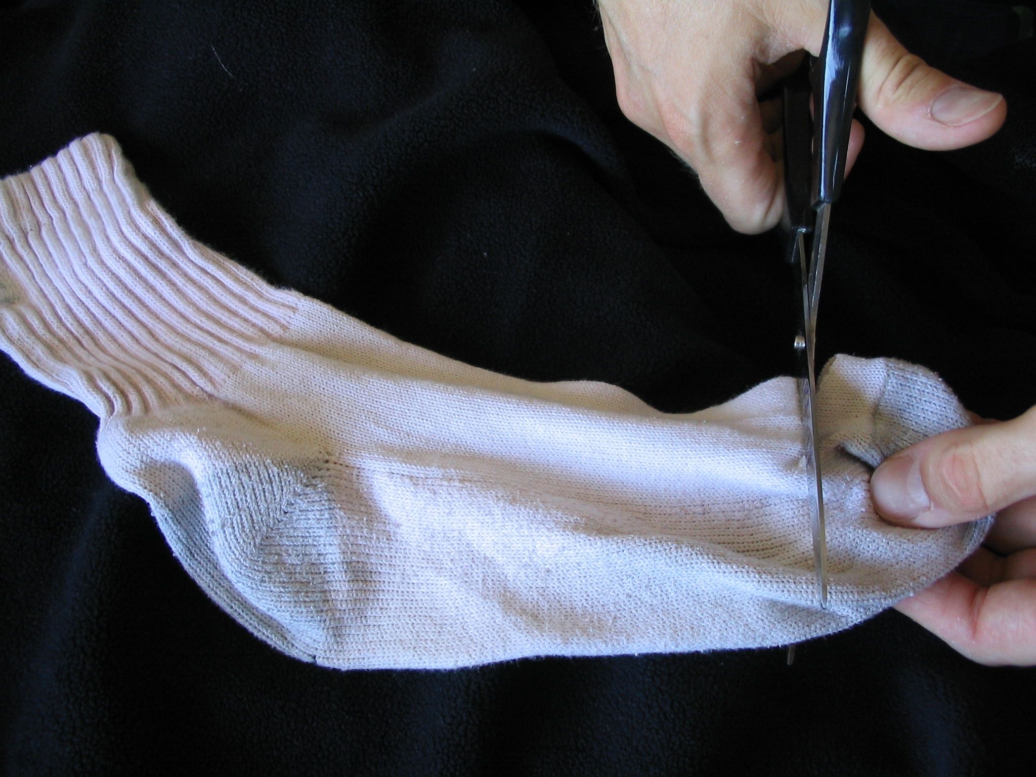 Sock Arm Bandage 6 Steps Instructables